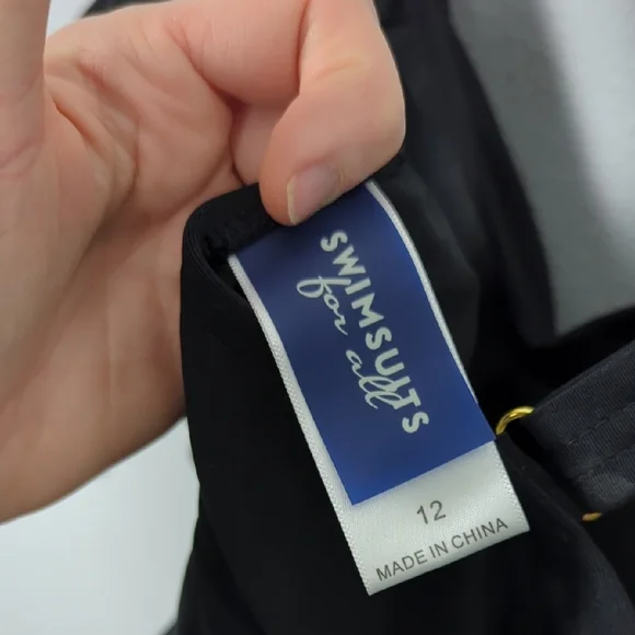 Black One-Piece Swimsuit - Picture 6 of 7